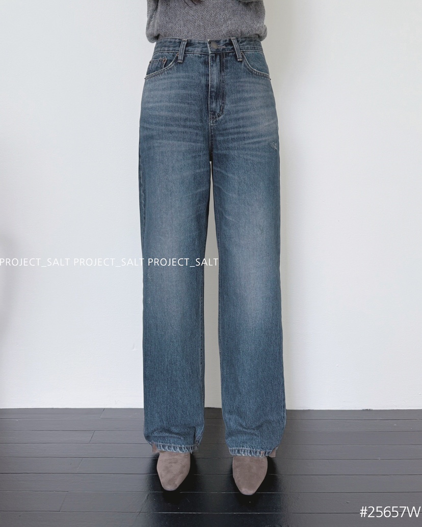 PROJECT SALT韓國直郵㊣女裝新款熱賣牛仔褲PROJECTSALT牛仔褲