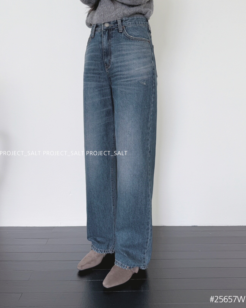 PROJECT SALT韓國直郵㊣女裝新款熱賣牛仔褲PROJECTSALT牛仔褲