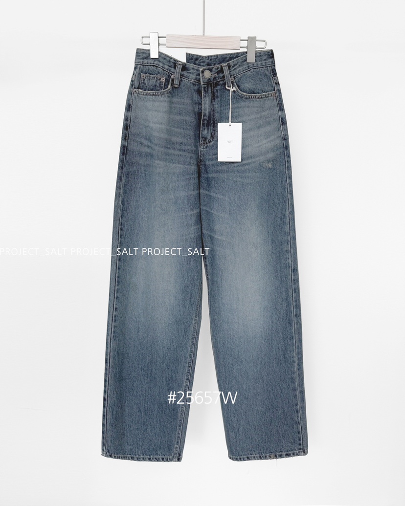 PROJECT SALT韓國直郵㊣女裝新款熱賣牛仔褲PROJECTSALT牛仔褲圖色1
