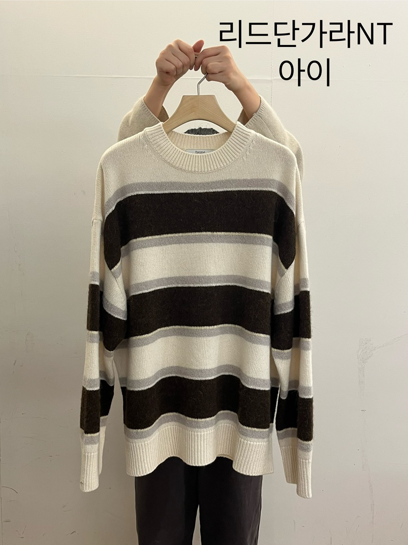 TAUPE韓國代購㊣女士新品休閑時尚推薦熱賣25秋冬職業針織衫TAUPE針織衫圖色1