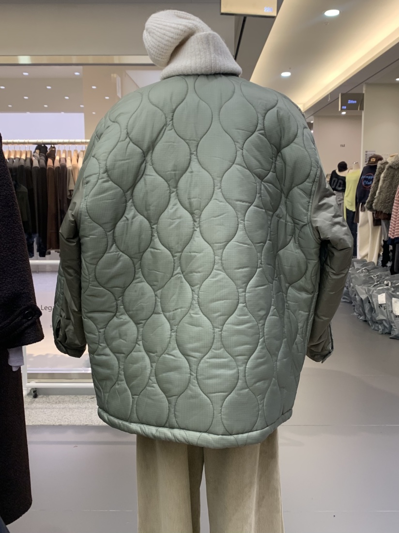 VAARA東大門㊣實拍女裝新品休閑熱賣25秋冬時尚短款棉服口袋VAARA短款棉服