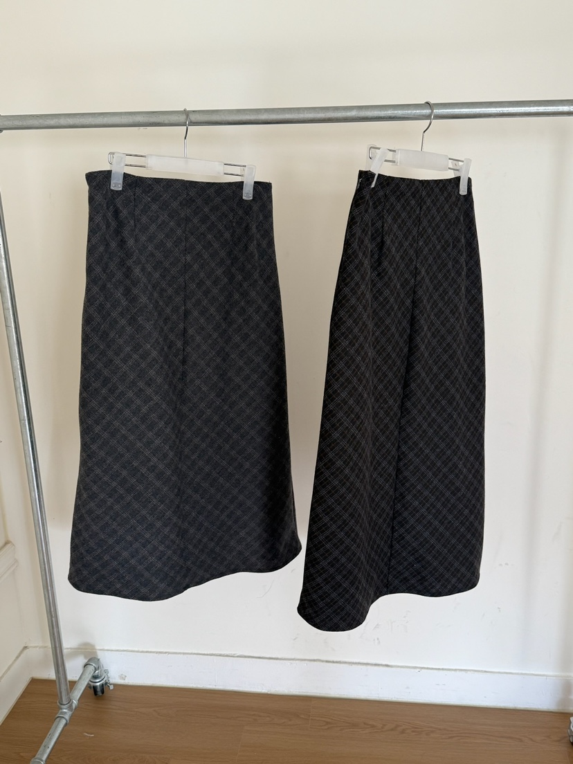 ESCHER東大門㊣實拍女裝新款職業25秋冬人氣推薦熱賣休閑長裙ESCHER長裙