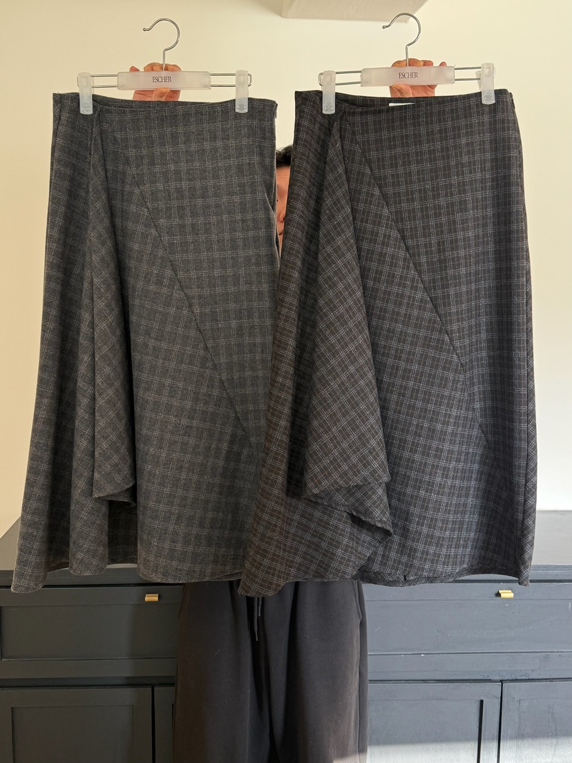 ESCHER東大門㊣實拍女裝新款職業25秋冬人氣推薦熱賣休閑長裙ESCHER長裙