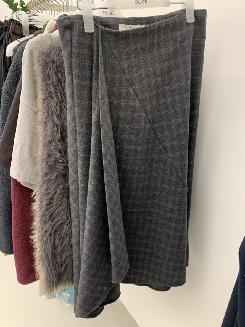 ESCHER東大門㊣實拍女裝新款職業25秋冬人氣推薦熱賣休閑長裙ESCHER長裙圖色2