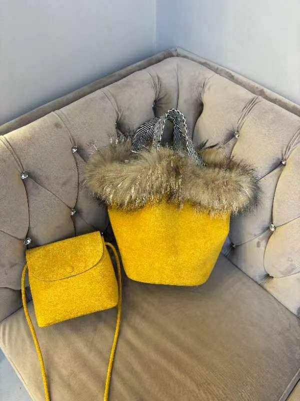 TROUVAILLE東大門㊣直郵女士新款推薦單肩斜跨包含小包麂皮TROUVAILLE單肩/斜跨包圖色4