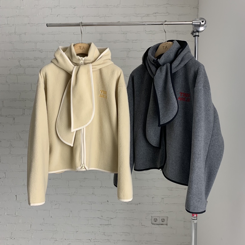 THE ABLE韓國代購㊣女士新品熱賣25秋冬時尚休閑人氣夾克抓絨THE ABLE/TA夾克