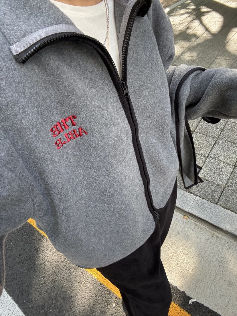 THE ABLE韓國代購㊣女士新品熱賣25秋冬時尚休閑人氣夾克抓絨THE ABLE/TA夾克