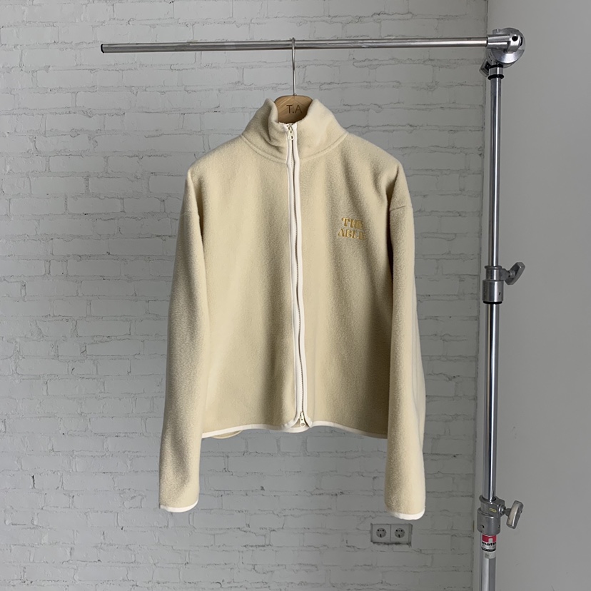 THE ABLE韓國代購㊣女士新品熱賣25秋冬時尚休閑人氣夾克抓絨THE ABLE/TA夾克圖色1