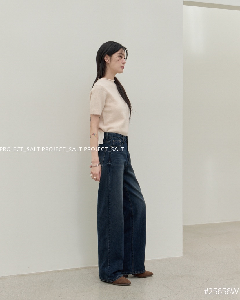 PROJECT SALT韓國直郵㊣女士新品職業牛仔褲PROJECTSALT牛仔褲