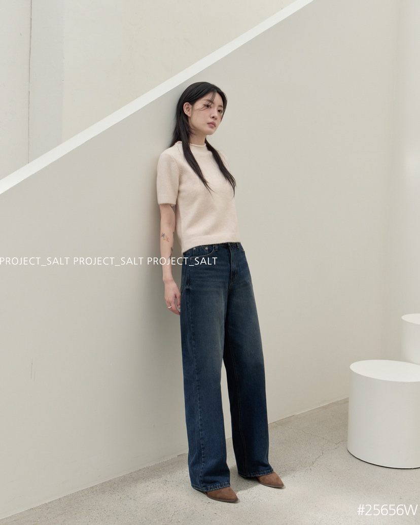 PROJECT SALT韓國直郵㊣女士新品職業牛仔褲PROJECTSALT牛仔褲