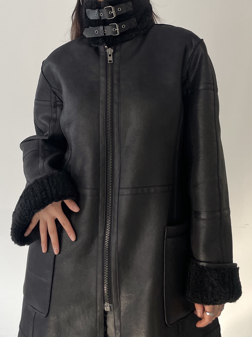 MILUI韓國代購㊣女士新款休閑時尚人氣25秋冬熱賣中長款大衣MILUI中長款大衣