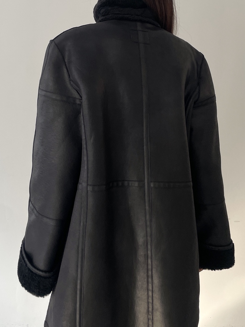 MILUI韓國代購㊣女士新款休閑時尚人氣25秋冬熱賣中長款大衣MILUI中長款大衣