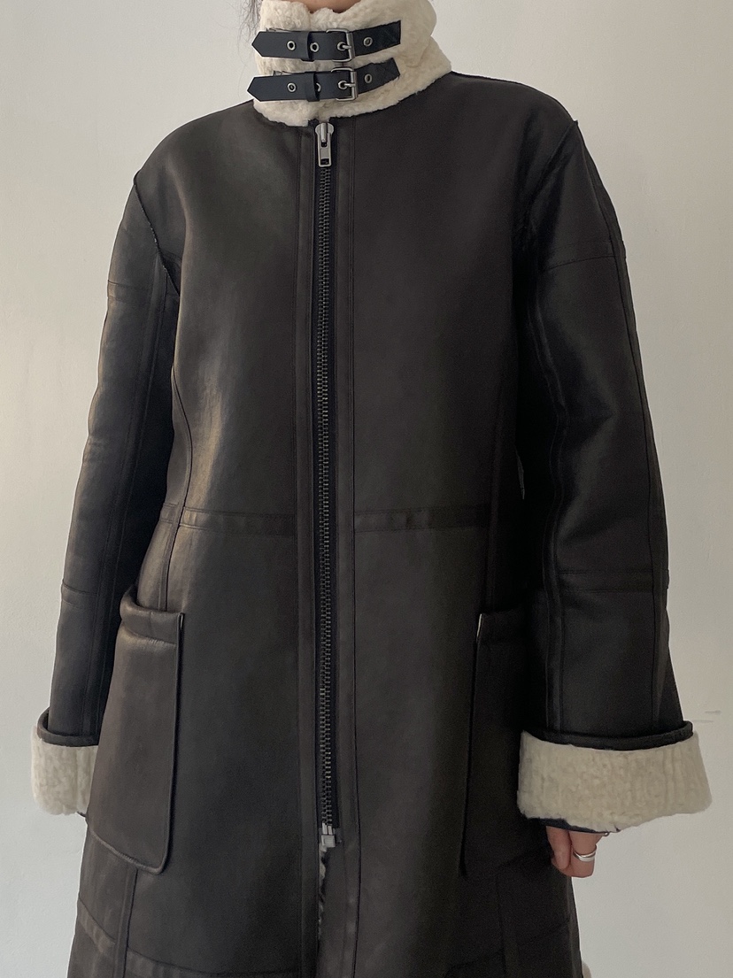 MILUI韓國代購㊣女士新款休閑時尚人氣25秋冬熱賣中長款大衣MILUI中長款大衣