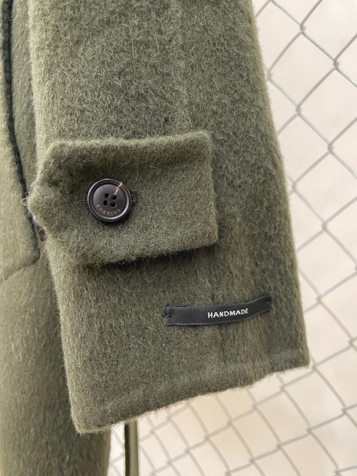 MILUI東大門㊣直郵女裝新品熱賣職業推薦25秋冬中長款大衣含腰帶MILUI中長款大衣