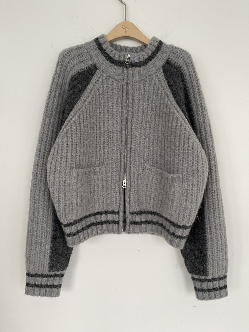 REIZ韓國代購㊣女裝新款時尚熱賣25秋冬推薦人氣休閑毛衣羊駝REIZ毛衣圖色2