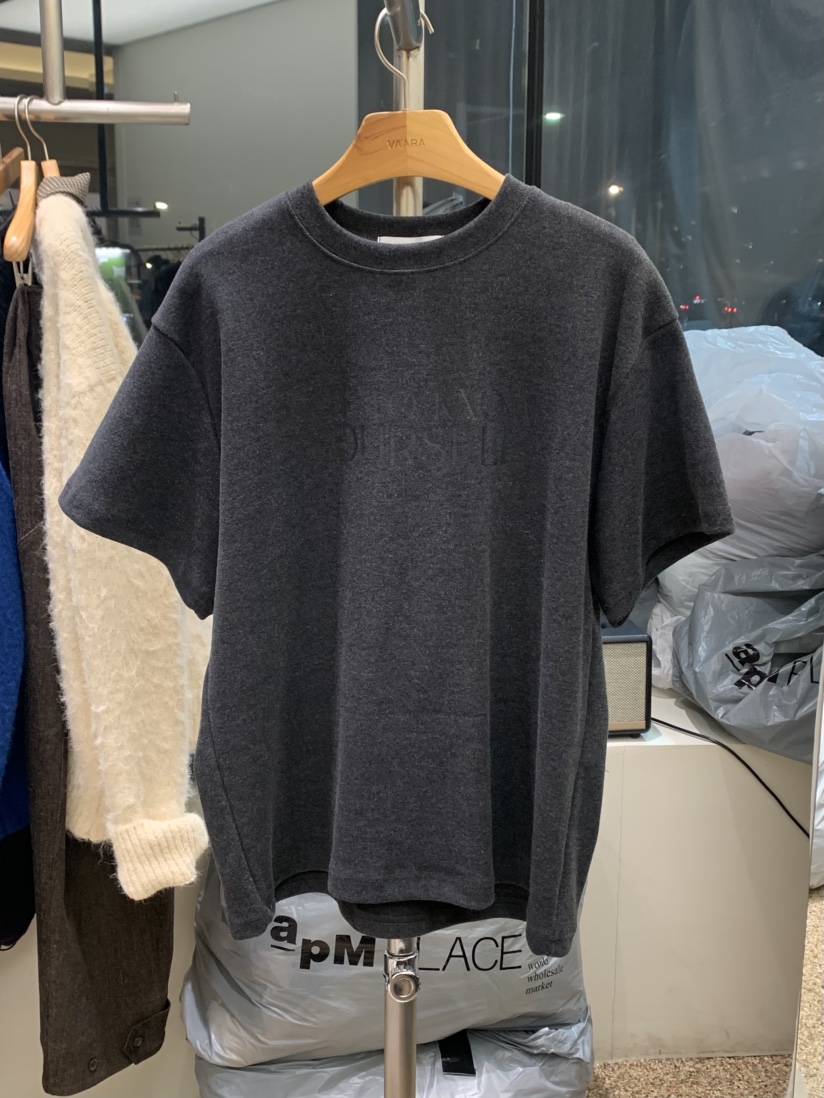 VAARA韓國代購㊣女士新款職業時尚25秋冬推薦休閑人氣熱賣T恤VAARAT恤圖色2