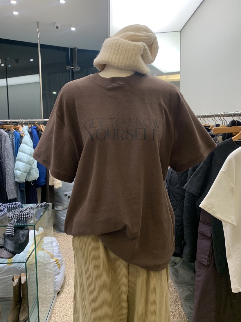 VAARA韓國代購㊣女士新款職業時尚25秋冬推薦休閑人氣熱賣T恤VAARAT恤圖色3