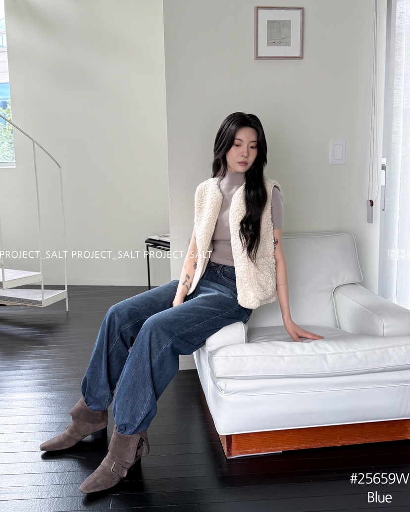 PROJECT SALT東大門㊣直郵女士新品休閑牛仔褲PROJECTSALT牛仔褲