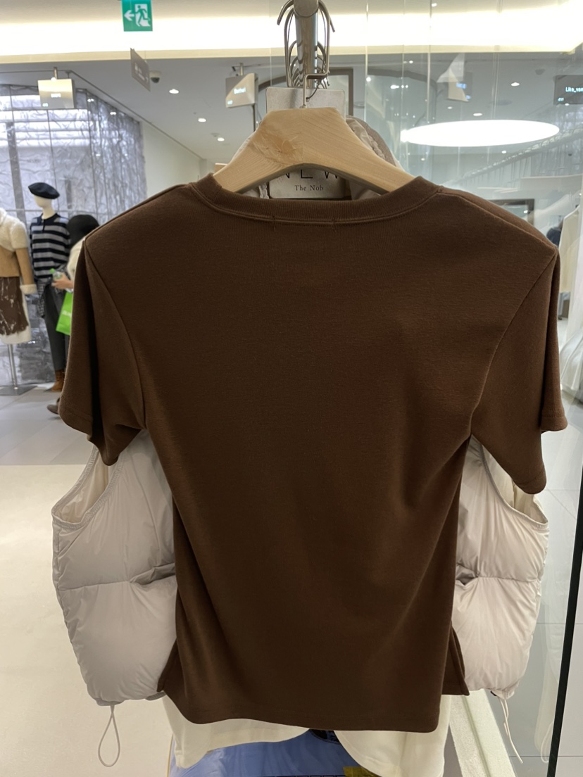 NOB東大門㊣直郵女士新品熱賣人氣休閑職業時尚25秋冬推薦T恤NOBT恤