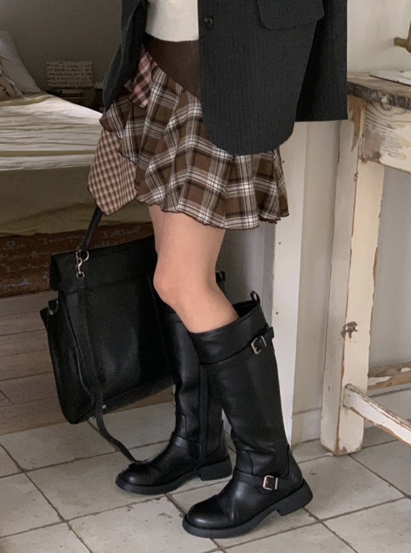 OPPA韓國直郵㊣女士新品職業人氣時尚休閑熱賣25秋冬推薦靴子OPPA靴子