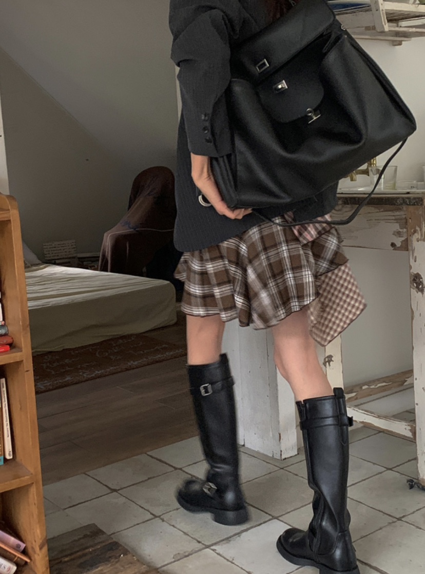 OPPA韓國直郵㊣女士新品職業人氣時尚休閑熱賣25秋冬推薦靴子OPPA靴子