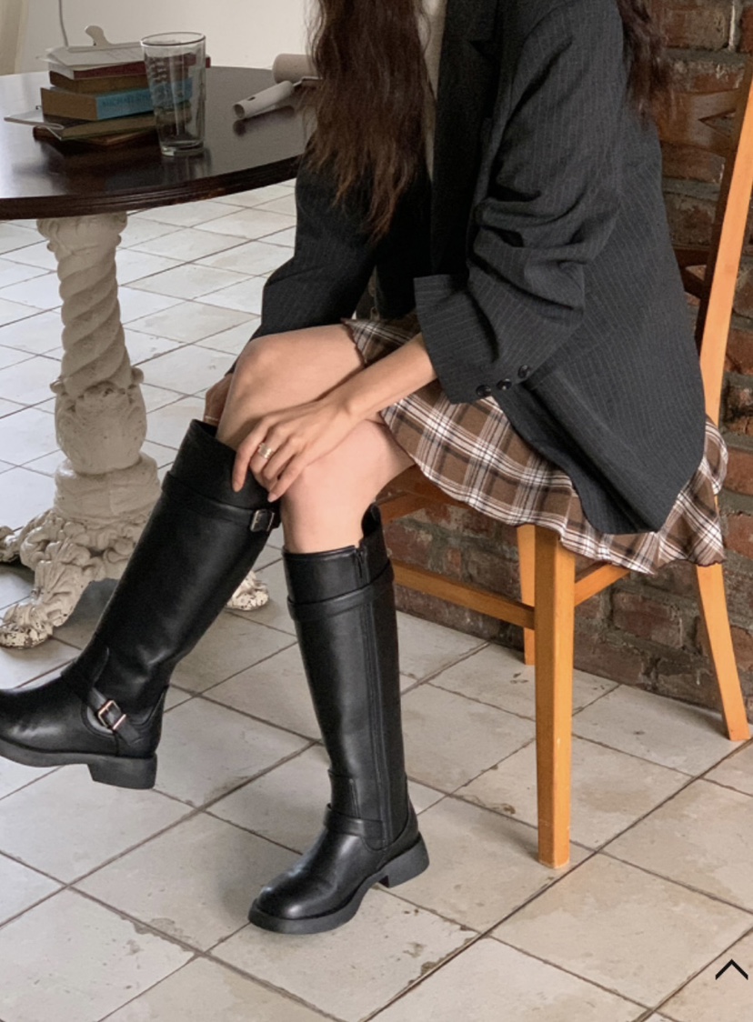 OPPA韓國直郵㊣女士新品職業人氣時尚休閑熱賣25秋冬推薦靴子OPPA靴子