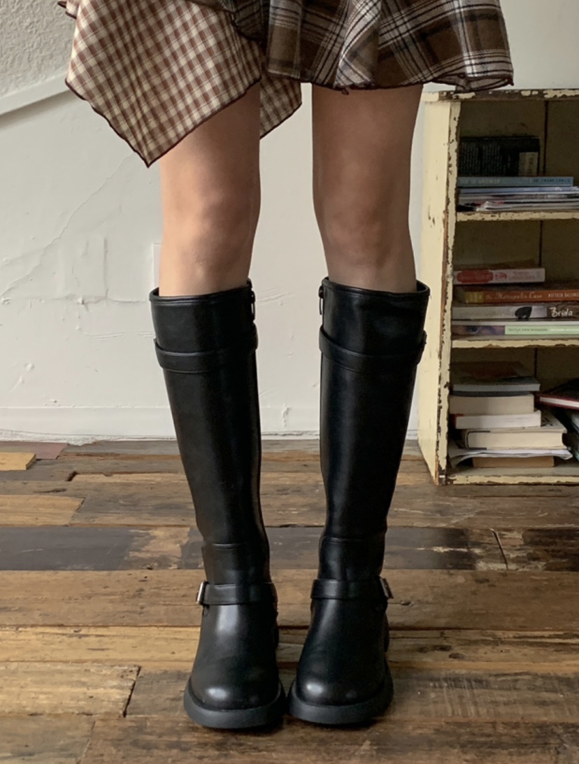 OPPA韓國直郵㊣女士新品職業人氣時尚休閑熱賣25秋冬推薦靴子OPPA靴子圖色1