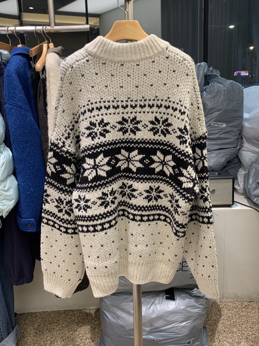 VAARA韓國代購㊣女士新品25秋冬推薦時尚熱賣休閑人氣毛衣拉鏈VAARA毛衣