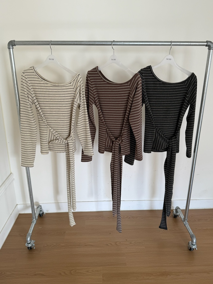 ESCHER東大門㊣代購女裝新品25秋冬熱賣時尚休閑推薦長袖T恤ESCHER長袖T恤