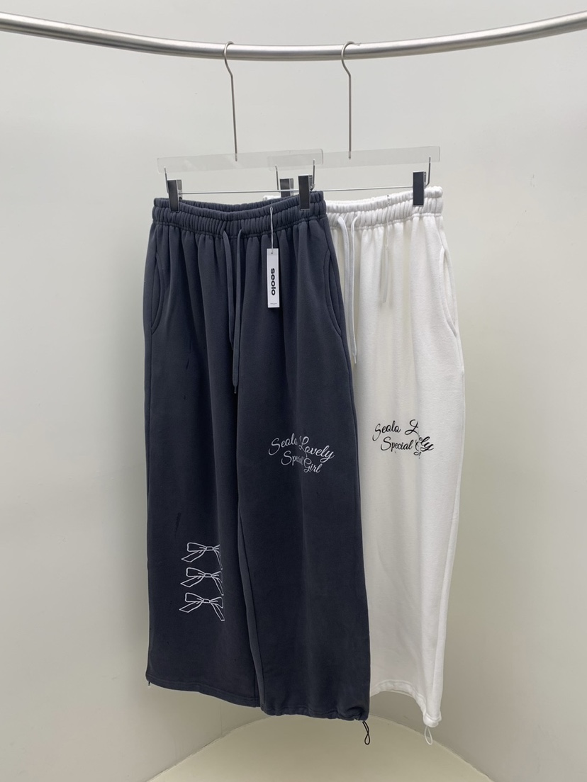 SEOLO東大門㊣代購女士新品25秋冬熱賣休閑時尚推薦人氣休閑褲Seolo seoul休閑褲