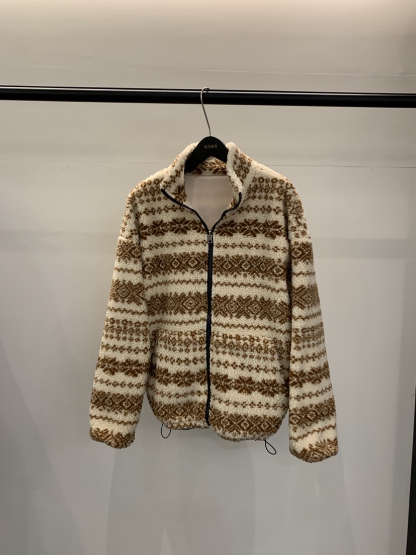 MURMUR韓國直郵㊣女士新款人氣推薦25秋冬職業夾克雙面抓絨MURMUR夾克圖色1