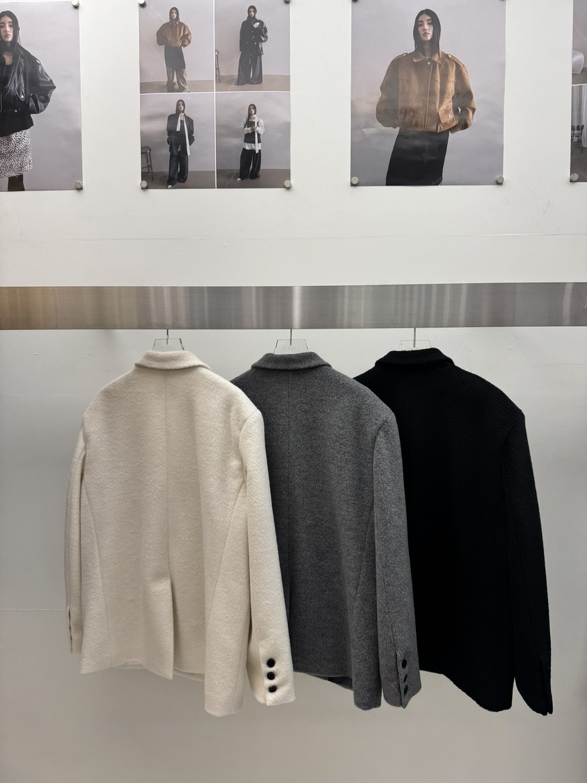 AMOOD東大門㊣實拍女裝新款人氣熱賣時尚25秋冬推薦夾克雙層AMOOD夾克