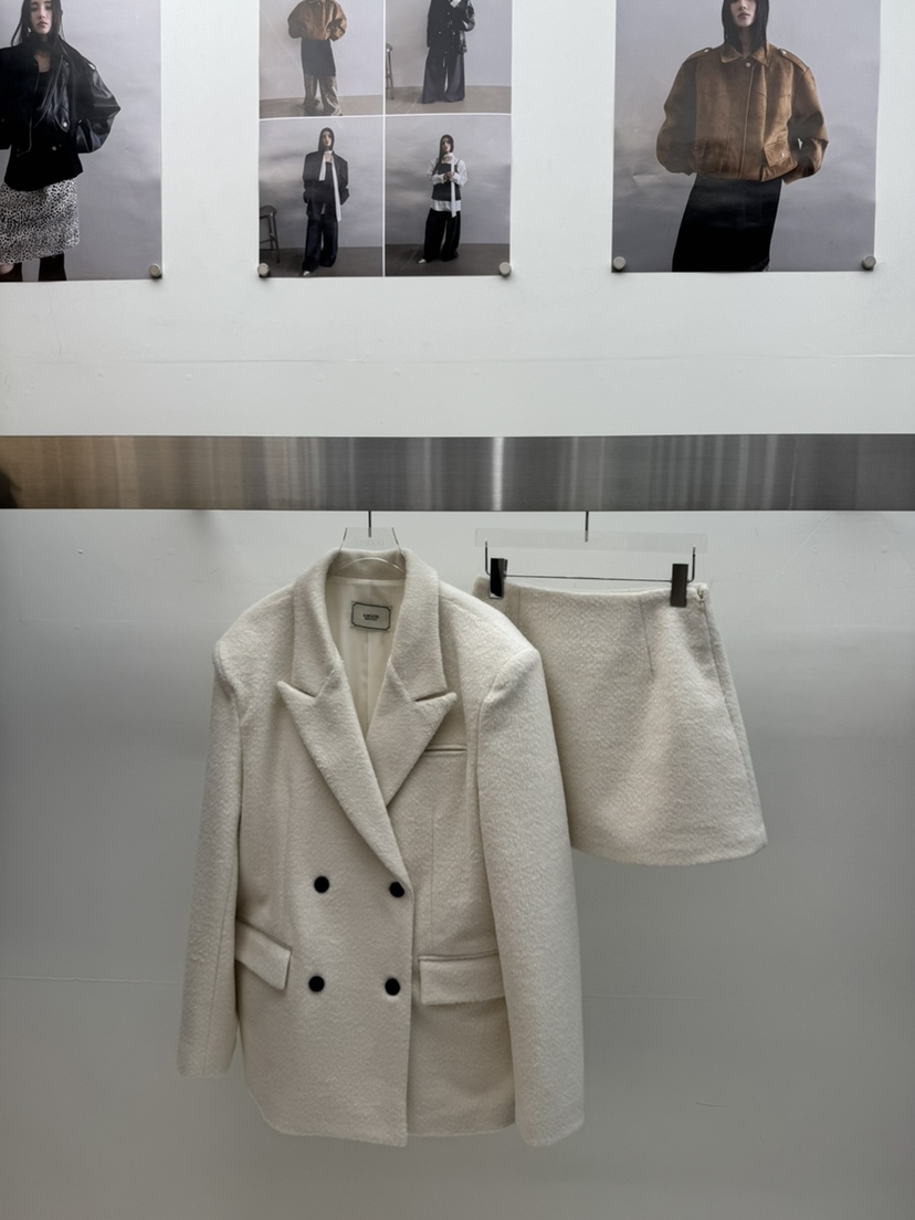 AMOOD東大門㊣實拍女裝新款人氣熱賣時尚25秋冬推薦夾克雙層AMOOD夾克