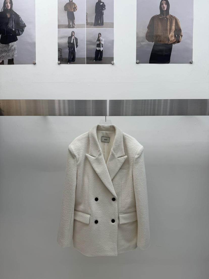 AMOOD東大門㊣實拍女裝新款人氣熱賣時尚25秋冬推薦夾克雙層AMOOD夾克圖色1