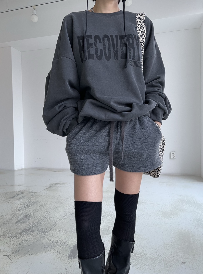 REIZ韓國代購㊣女士新款25秋冬熱賣推薦人氣時尚休閑短褲羊毛REIZ短褲