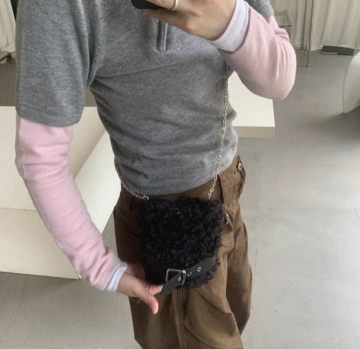 TROUVAILLE韓國代購㊣女裝新品熱賣職業休閑人氣單肩斜跨包TROUVAILLE單肩/斜跨包