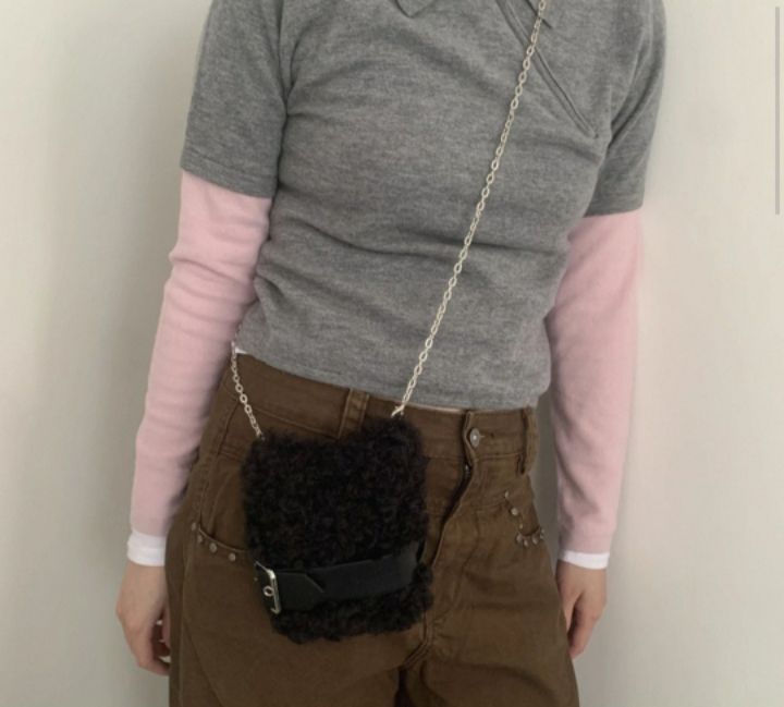 TROUVAILLE韓國代購㊣女裝新品熱賣職業休閑人氣單肩斜跨包TROUVAILLE單肩/斜跨包