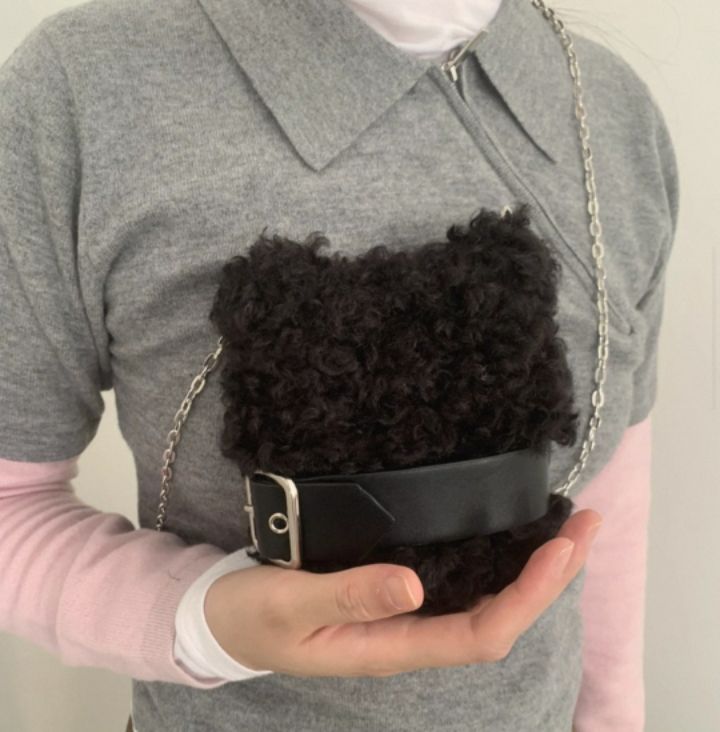 TROUVAILLE韓國代購㊣女裝新品熱賣職業休閑人氣單肩斜跨包TROUVAILLE單肩/斜跨包