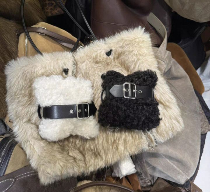 TROUVAILLE韓國代購㊣女裝新品熱賣職業休閑人氣單肩斜跨包TROUVAILLE單肩/斜跨包