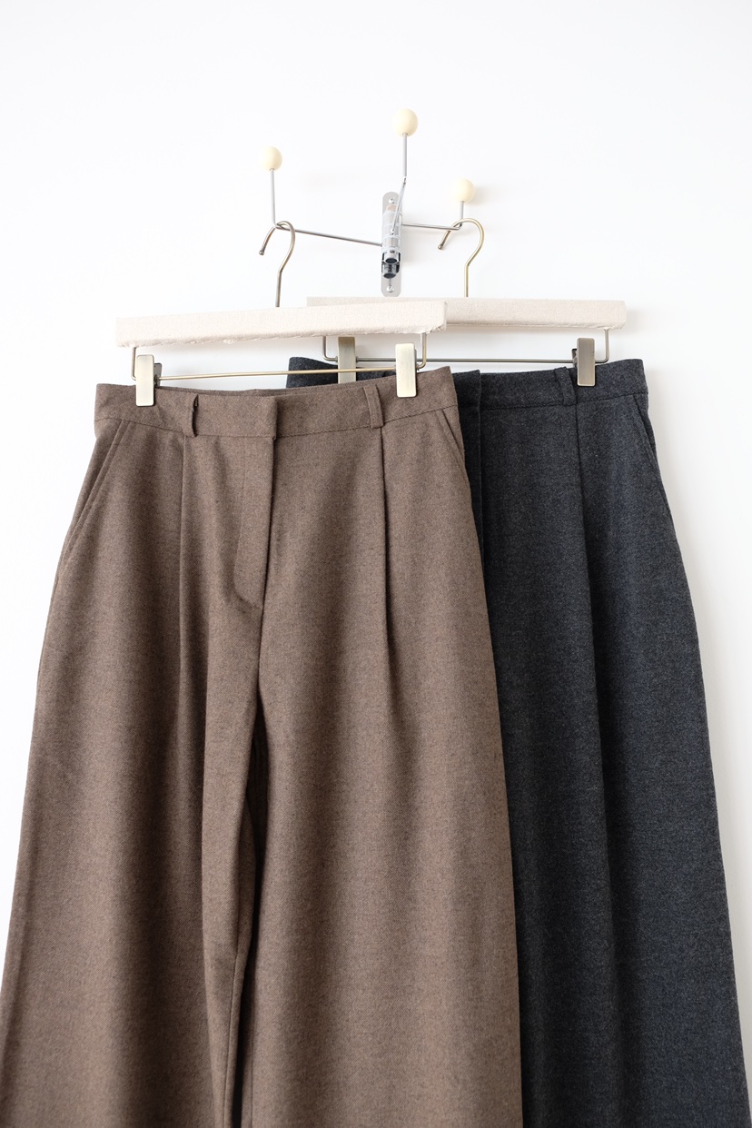 SORBET韓國代購㊣女士新品熱賣推薦職業25秋冬休閑休閑褲羊毛SORBET/flat white休閑褲