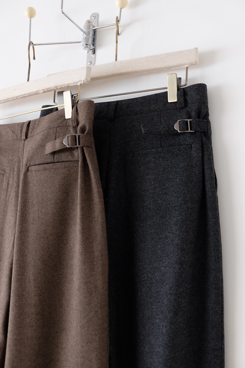 SORBET韓國代購㊣女士新品熱賣推薦職業25秋冬休閑休閑褲羊毛SORBET/flat white休閑褲