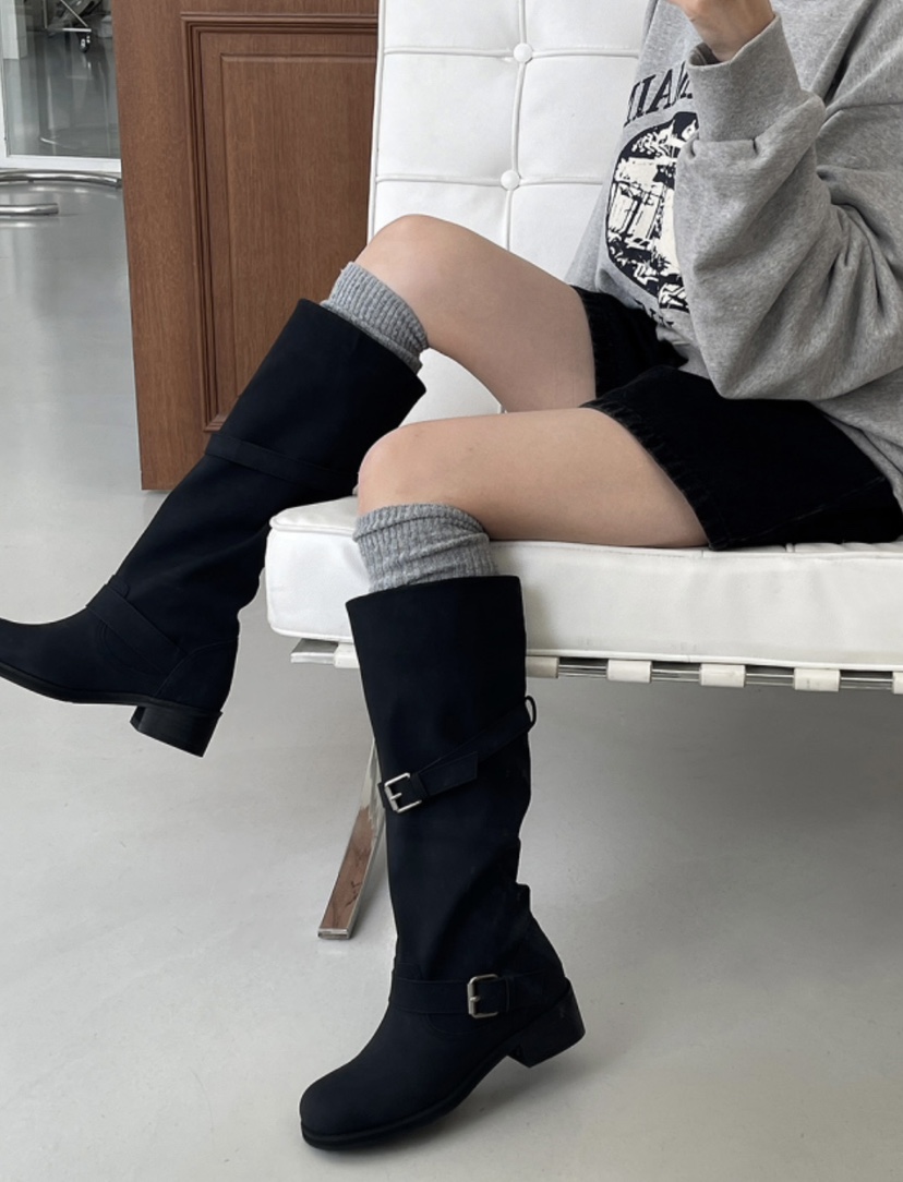 OPPA韓國代購㊣女士新品休閑熱賣職業25秋冬人氣推薦時尚靴子OPPA靴子