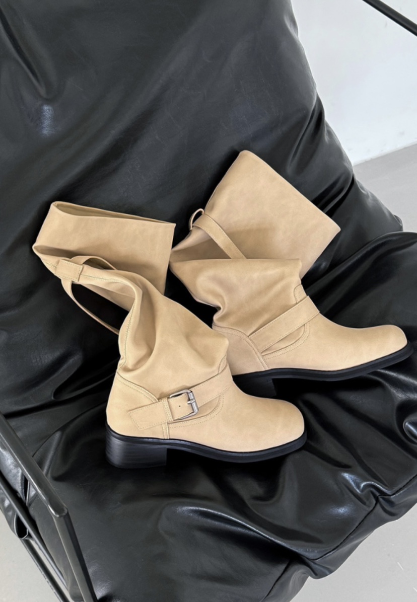 OPPA韓國代購㊣女士新品休閑熱賣職業25秋冬人氣推薦時尚靴子OPPA靴子