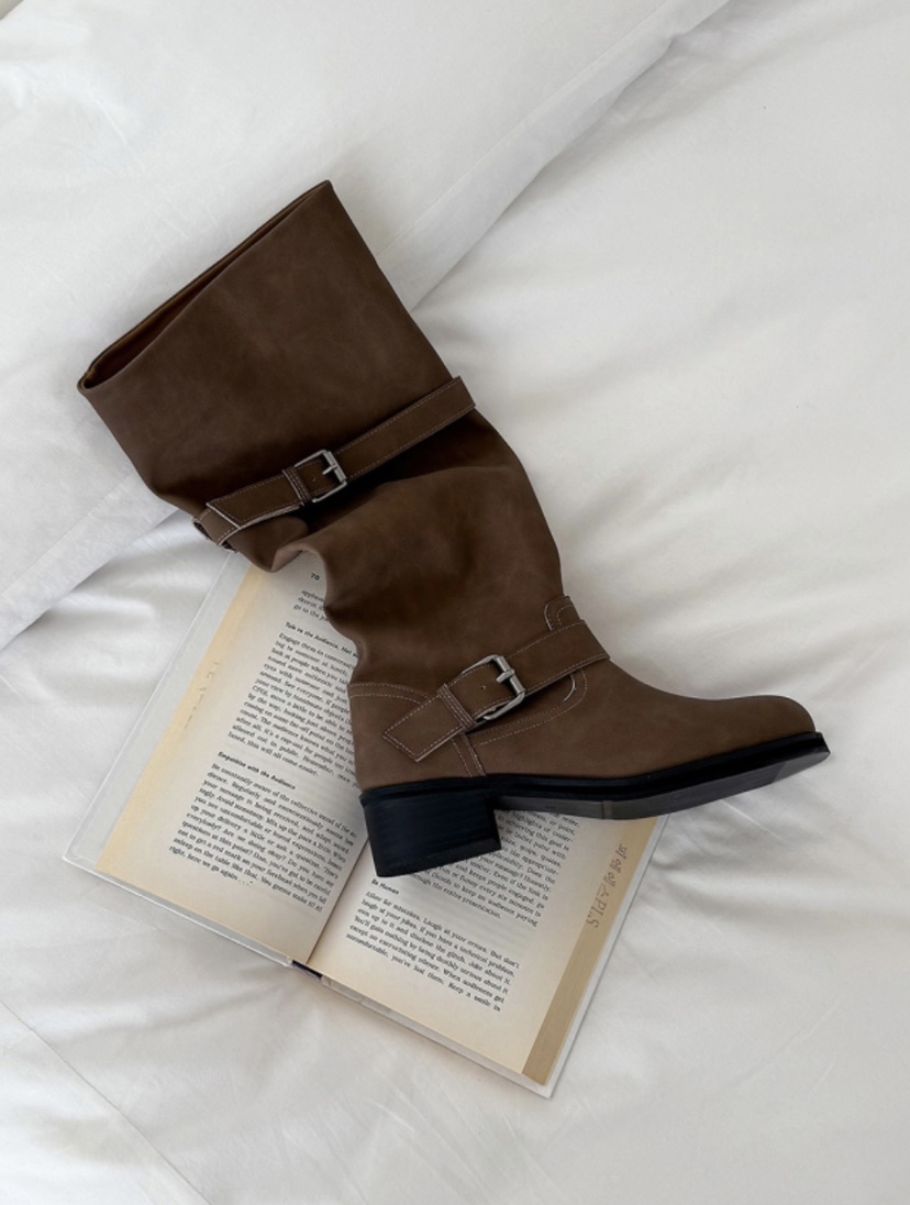 OPPA韓國代購㊣女士新品休閑熱賣職業25秋冬人氣推薦時尚靴子OPPA靴子