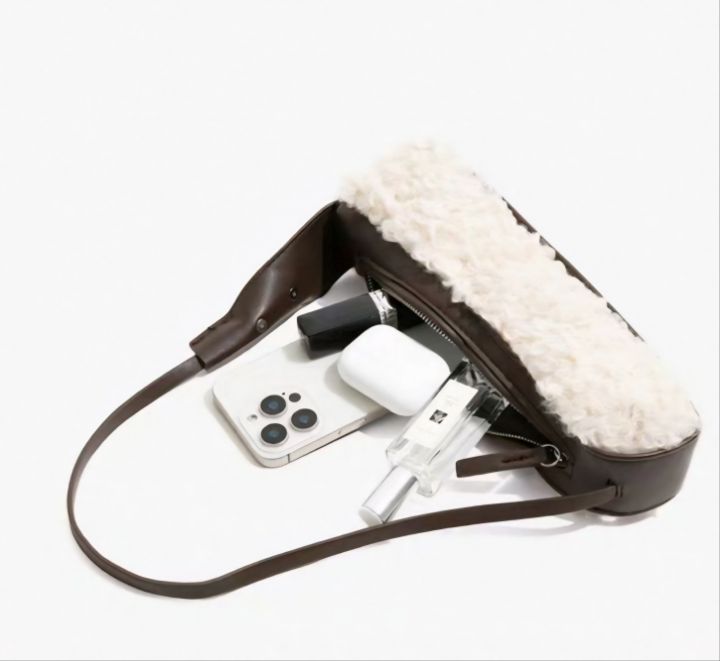 TROUVAILLE韓國直郵㊣女裝新品熱賣休閑人氣25秋冬單肩斜跨包TROUVAILLE單肩/斜跨包