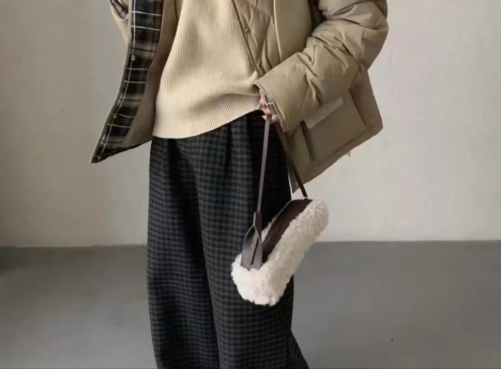 TROUVAILLE韓國直郵㊣女裝新品熱賣休閑人氣25秋冬單肩斜跨包TROUVAILLE單肩/斜跨包