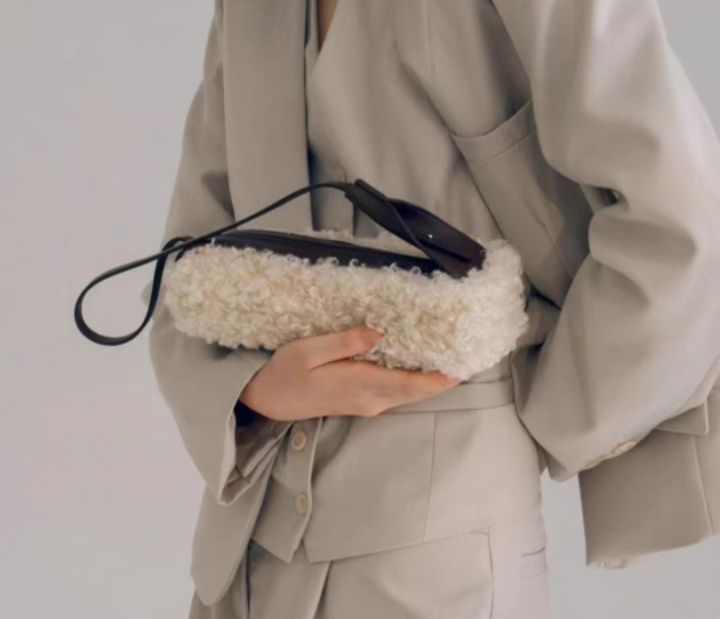 TROUVAILLE韓國直郵㊣女裝新品熱賣休閑人氣25秋冬單肩斜跨包TROUVAILLE單肩/斜跨包