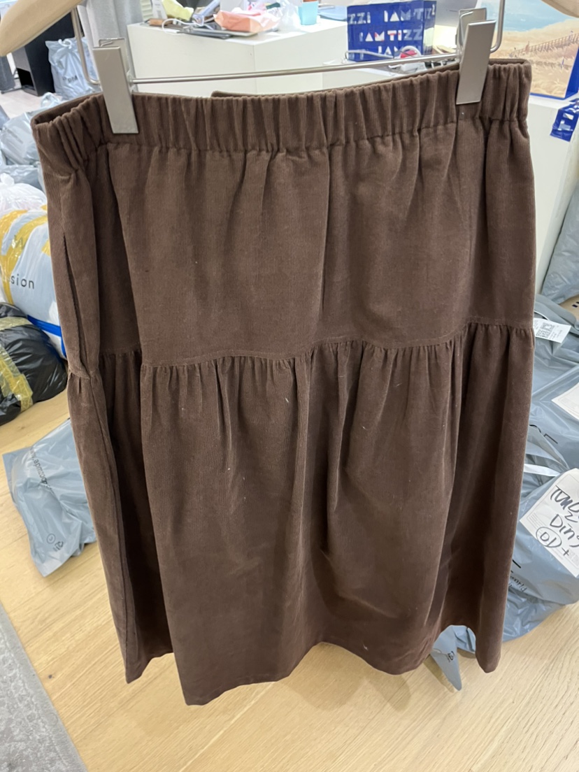 TIZZI韓國代購㊣女士新款25秋冬職業人氣熱賣時尚半身裙中短裙TIZZI半身裙/中短裙