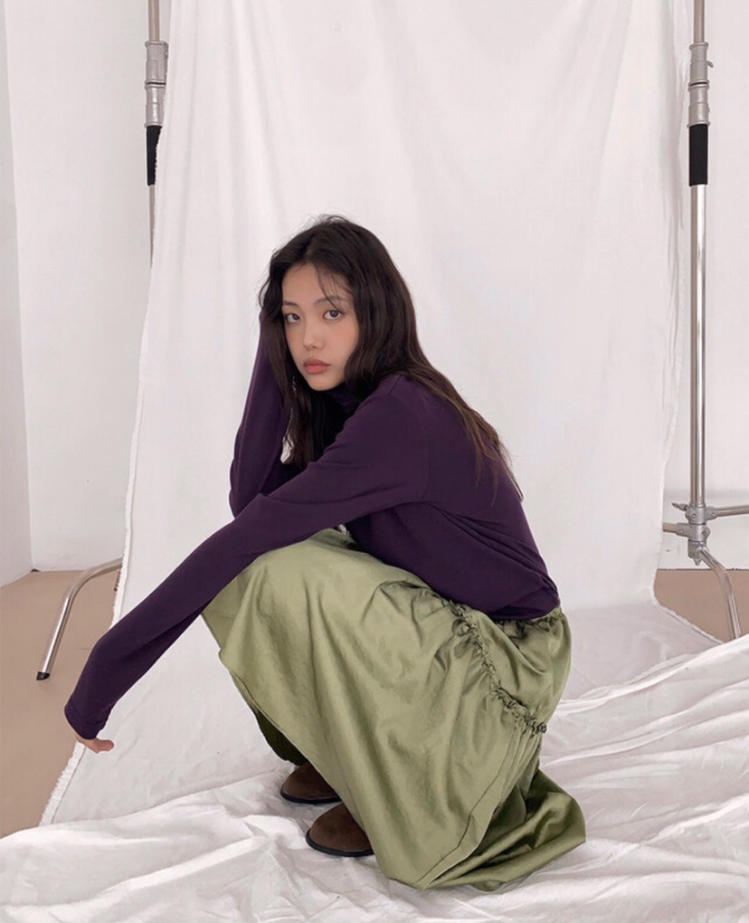 LETAILOR韓國代購㊣女裝新款休閑25秋冬人氣推薦半身裙中短裙LETAILOR半身裙/中短裙