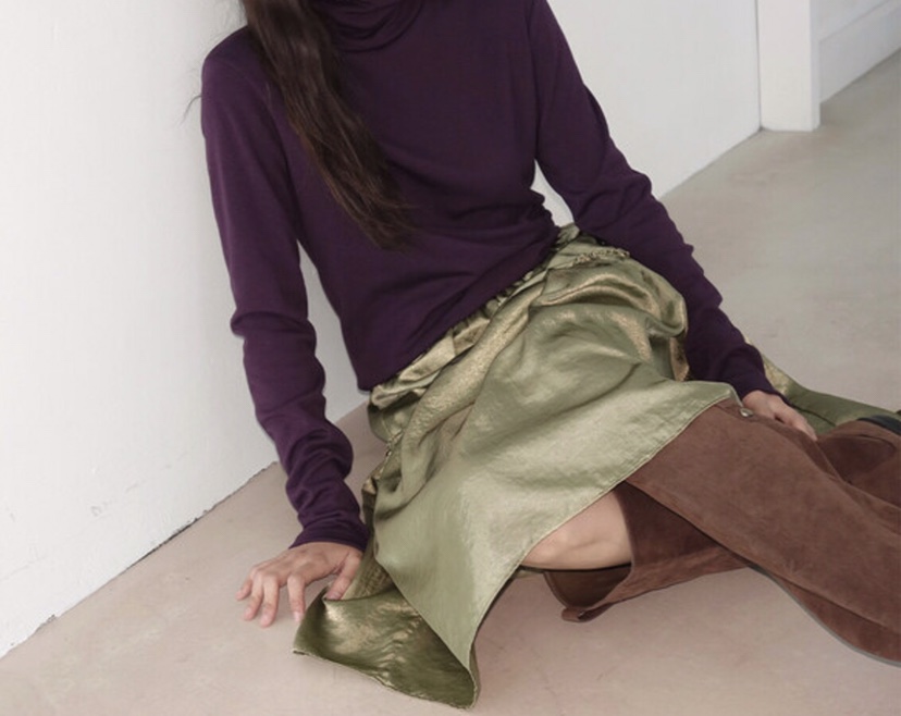 LETAILOR韓國代購㊣女裝新款休閑25秋冬人氣推薦半身裙中短裙LETAILOR半身裙/中短裙